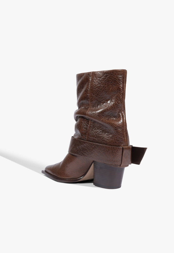 Parker Leather Bootie - Schutz Shoes