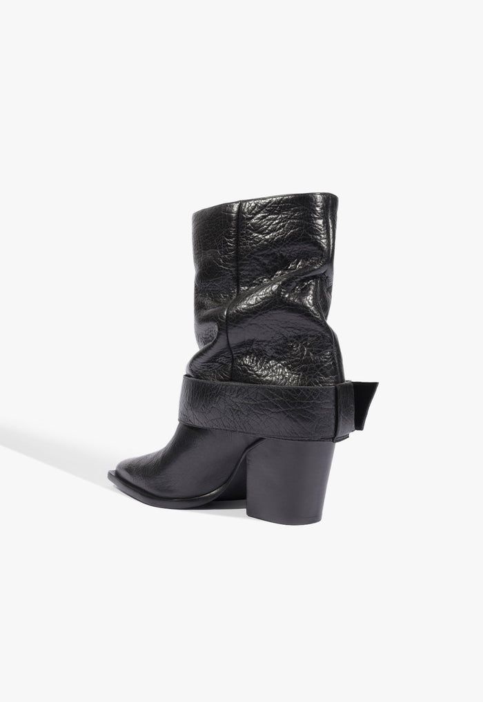 Parker Leather Bootie - Schutz Shoes