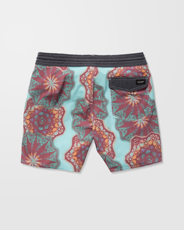 Pcs Star Shields Stoney 18" Boardshort - Black