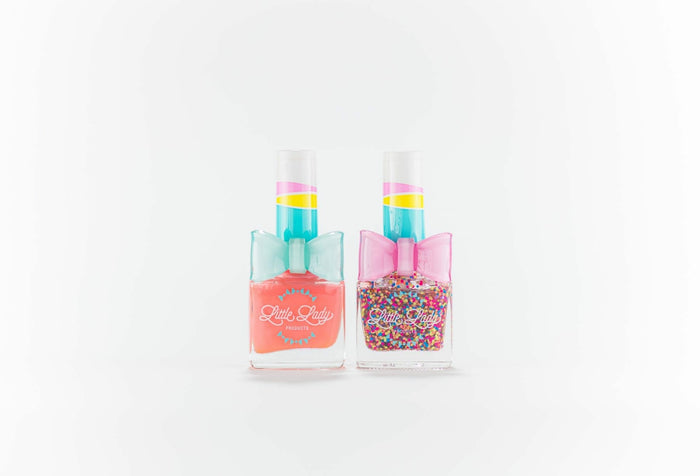 Peachy Rainbow Duo image 1