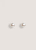 Kinn 14k Gold Pearl Stud Earrings