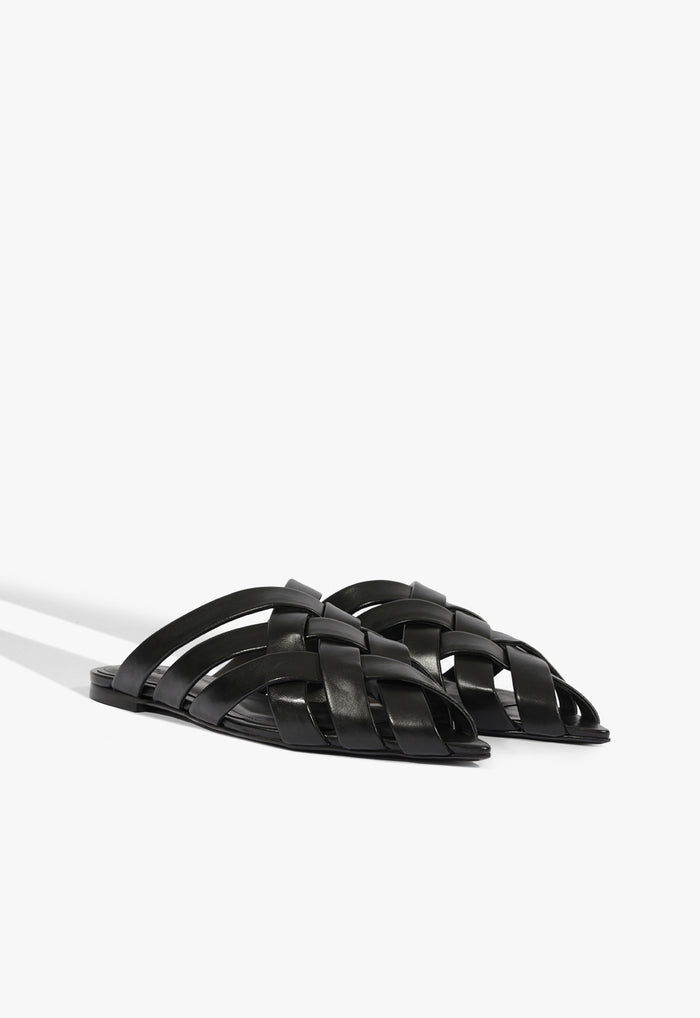 Pietra Leather Flat - Schutz Shoes