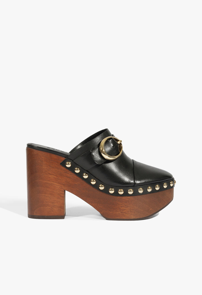 Piper Leather Pump 5 Black Leather - Schutz Shoes