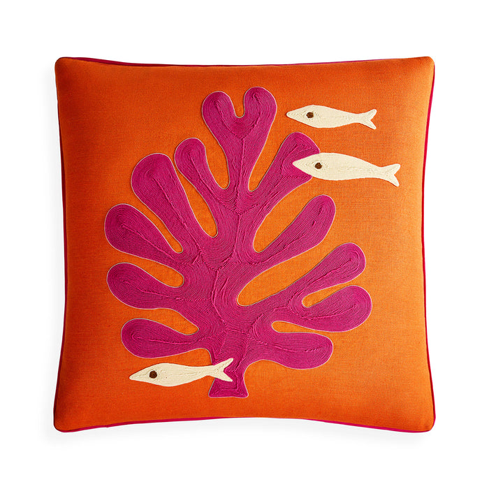 Playa Coral Pillow - front view