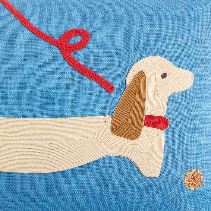 Playa Dachshund Pillow