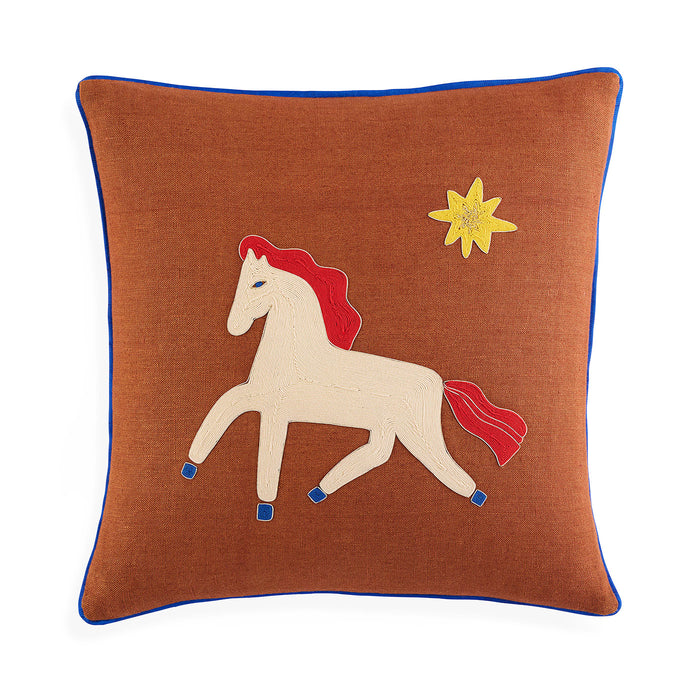 Playa Horse Pillow