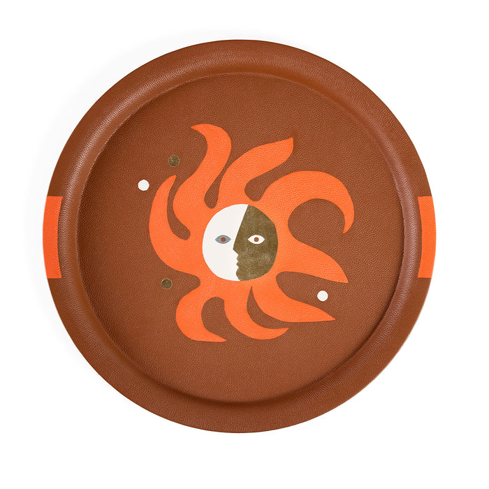 Playa Leather Sun Tray