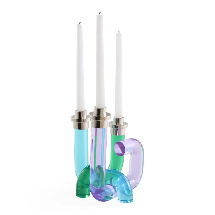 Pompidou Candle Holder side