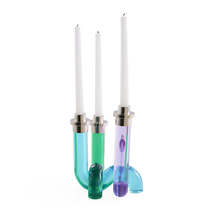 Pompidou Candle Holder back