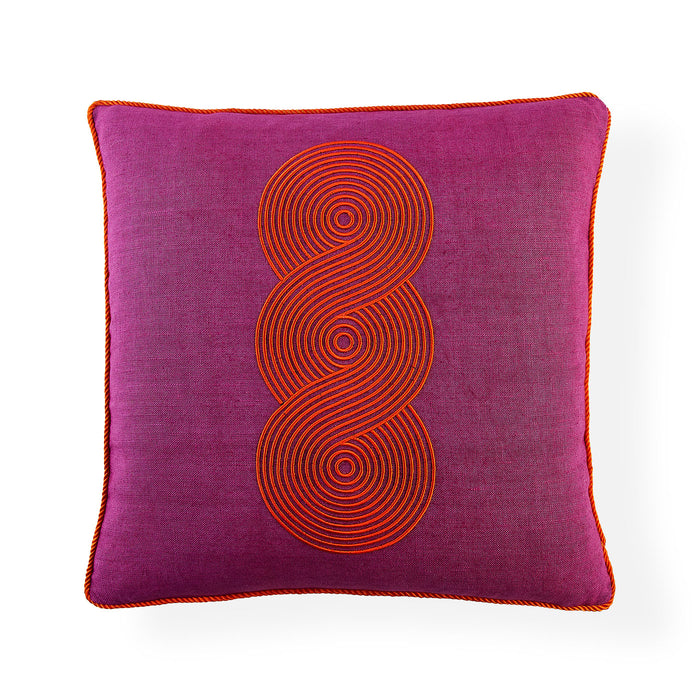 Pompidou Loops Pillow - styled view