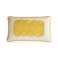 Pompidou Yellow Path Pillow - front view