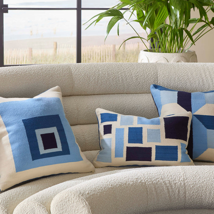 Pop Offset Square Pillow - styled view