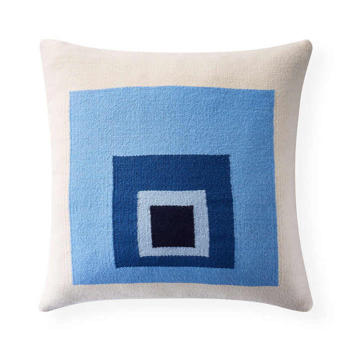 Pop Offset Square Pillow - back view