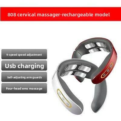 EN Version / 808 Rechargeable White 4-Head