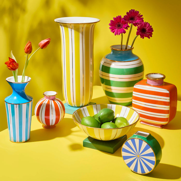 Portofino Circle Vase pottery collection