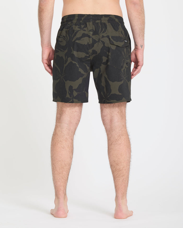 Psyche Cotton Trunk 17" Boardshort - Ivy