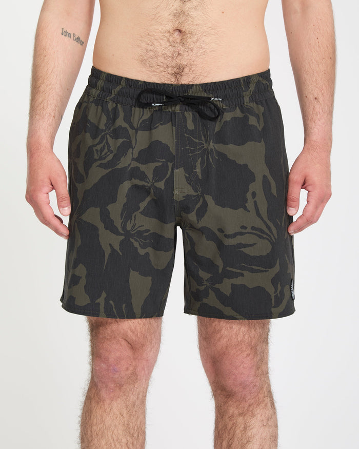 Psyche Cotton Trunk 17" Boardshort - Ivy