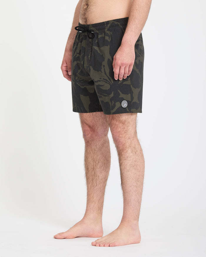 Psyche Cotton Trunk 17" Boardshort - Ivy