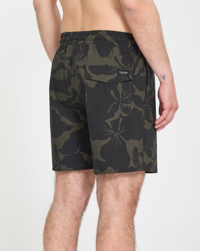 Psyche Cotton Trunk 17" Boardshort - Ivy