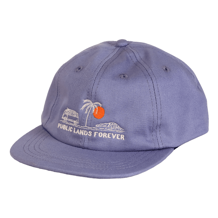 Public Lands Forever 100% Organic Cotton Dad Hat | Cool River