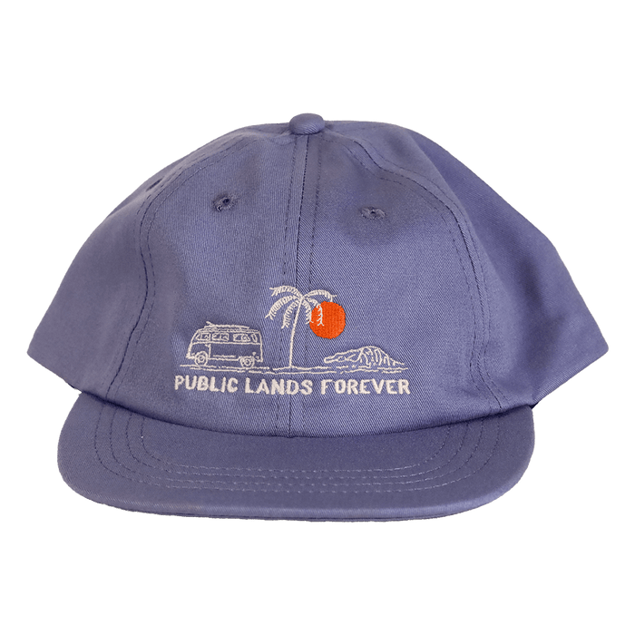 Public Lands Forever 100% Organic Cotton Dad Hat | Cool River