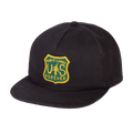 Public Lands Forever 100% Organic Cotton Strapback | Black