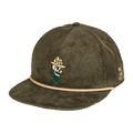 "Public Lands Forever" Hemp Corduroy Strapback | Green