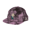 Public Lands Forever Shibori Strapback | Charcoal Purple/Black