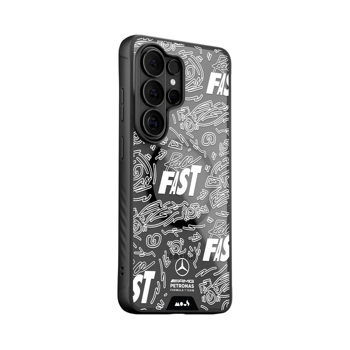 Race Day Clear Protective Phone Case - Mercedes-AMG PETRONAS F1 Team MagSafe