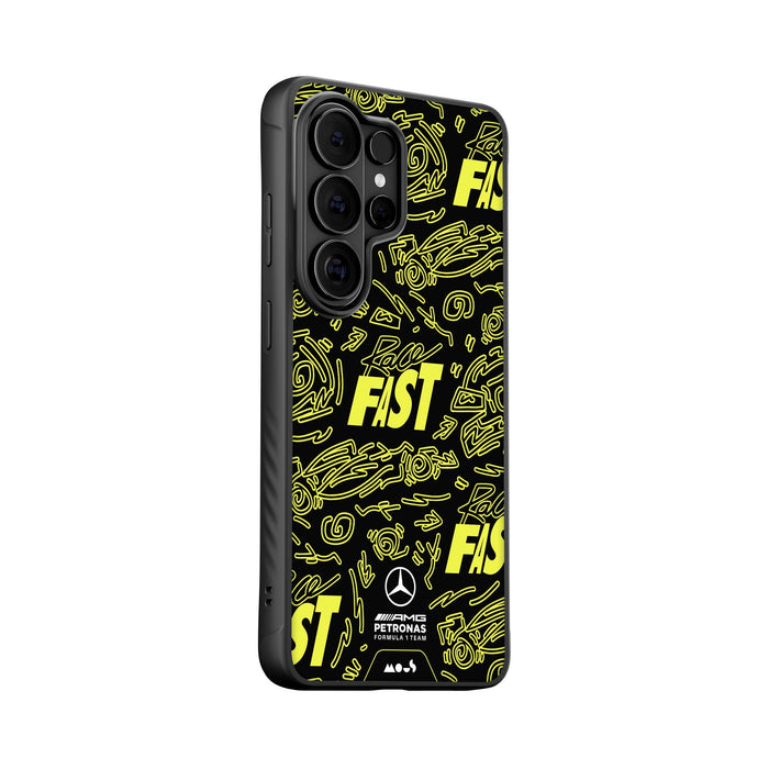 Race Day Lightning Protective Phone Case - Mercedes-AMG PETRONAS F1 Team MagSafe