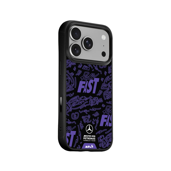 Race Day Violet Protective Phone Case - Mercedes-AMG PETRONAS F1 Team