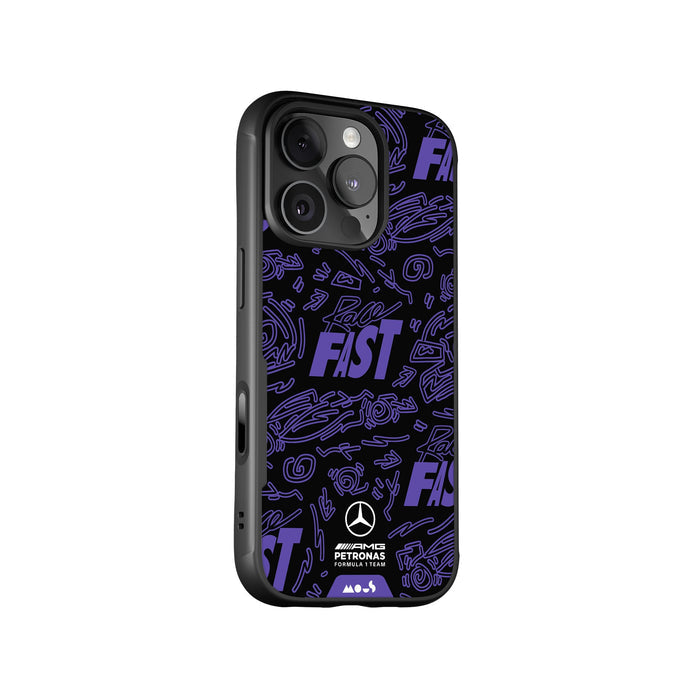 Race Day Violet Protective Phone Case - Mercedes-AMG PETRONAS F1 Team