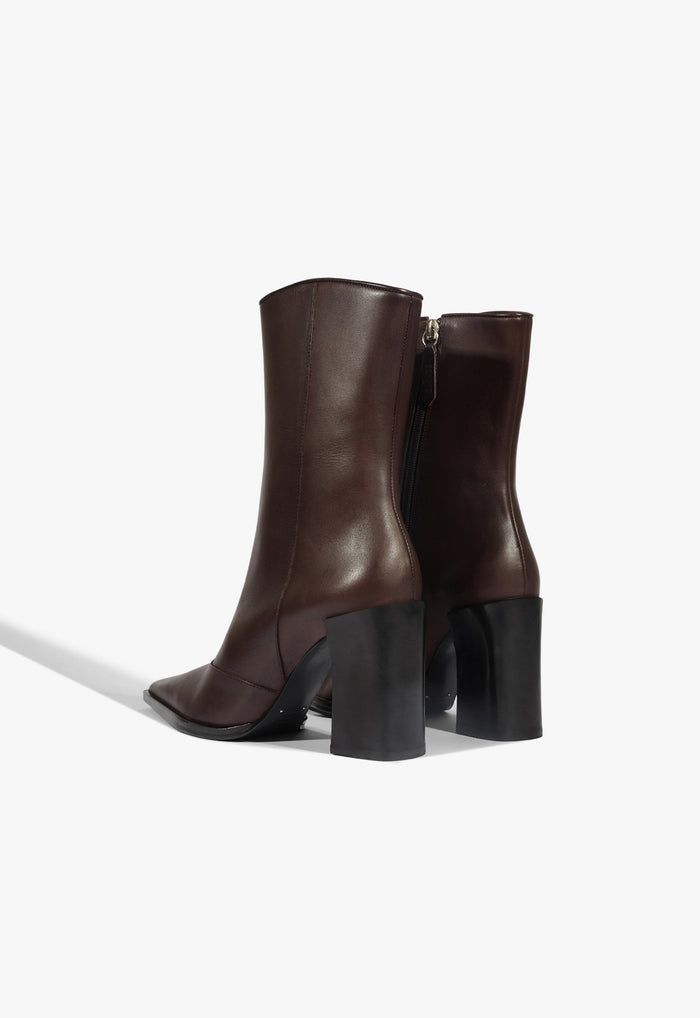 Raffaela Leather Bootie - Schutz Shoes