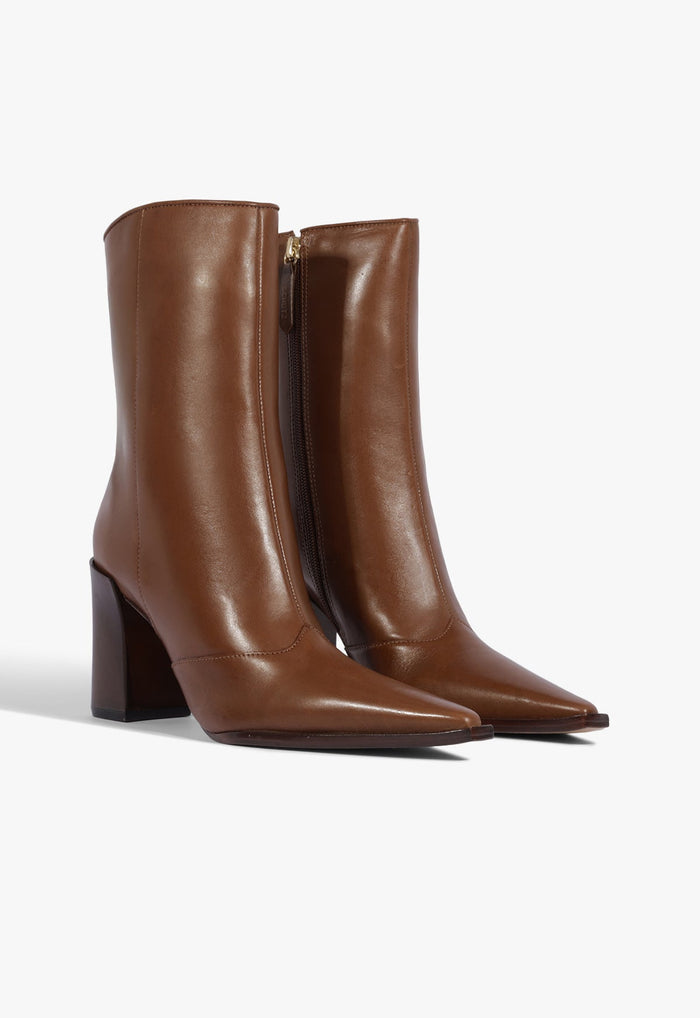 Raffaela Leather Bootie - Schutz Shoes