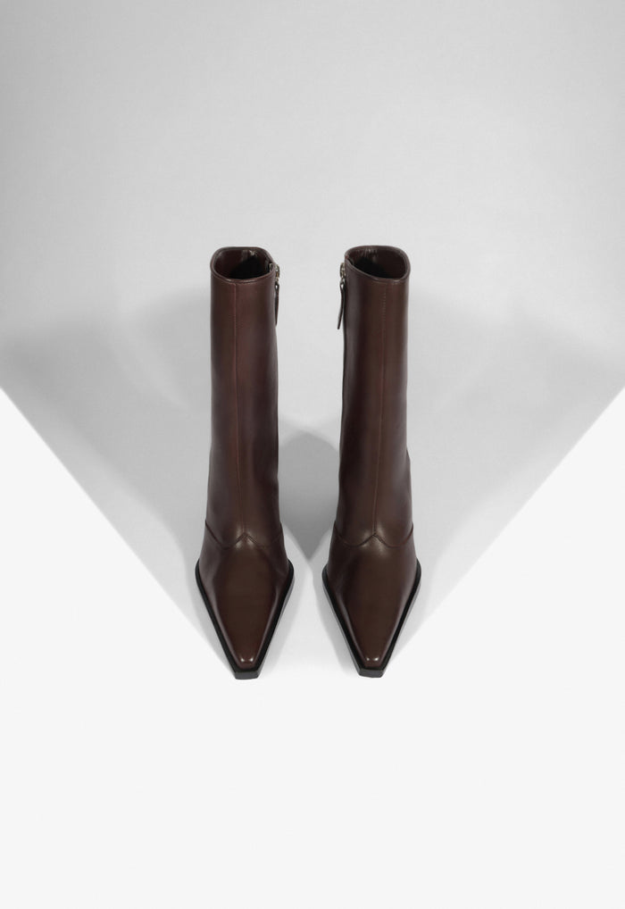 Raffaela Leather Bootie - Schutz Shoes