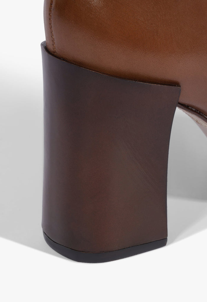 Raffaela Leather Bootie - Schutz Shoes
