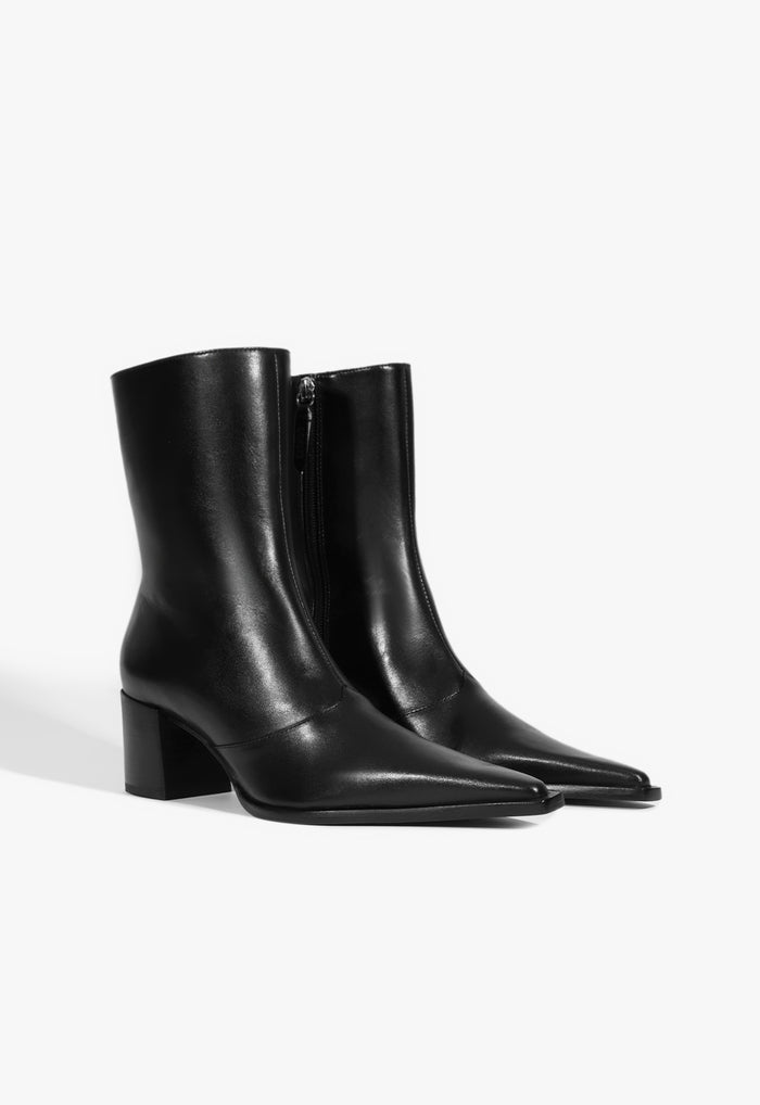 Raffaela Mid Leather Bootie - Schutz Shoes
