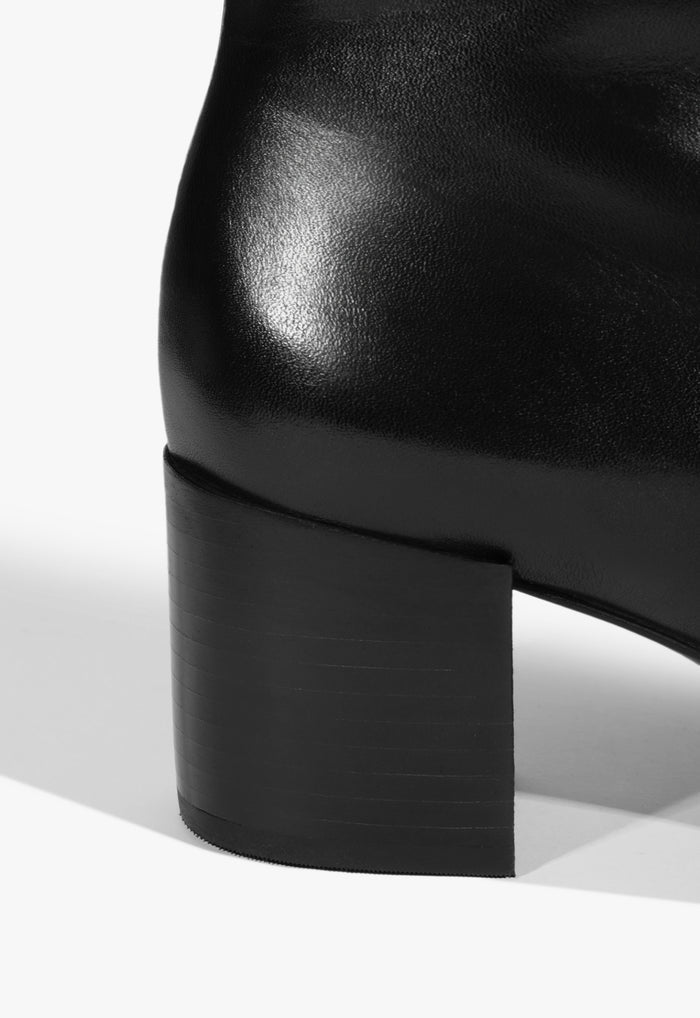 Raffaela Mid Leather Bootie - Schutz Shoes