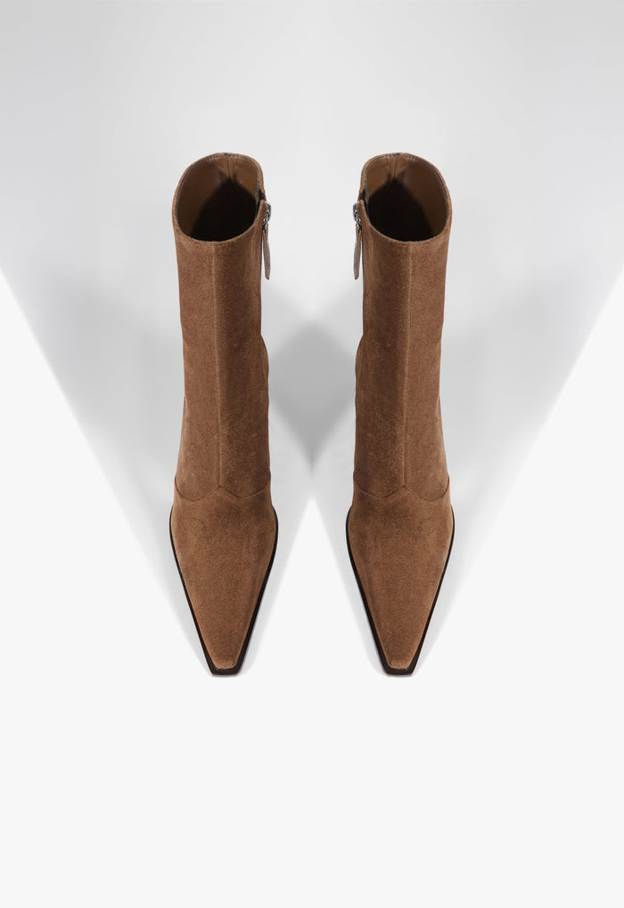Raffaela Mid Suede Bootie - Schutz Shoes