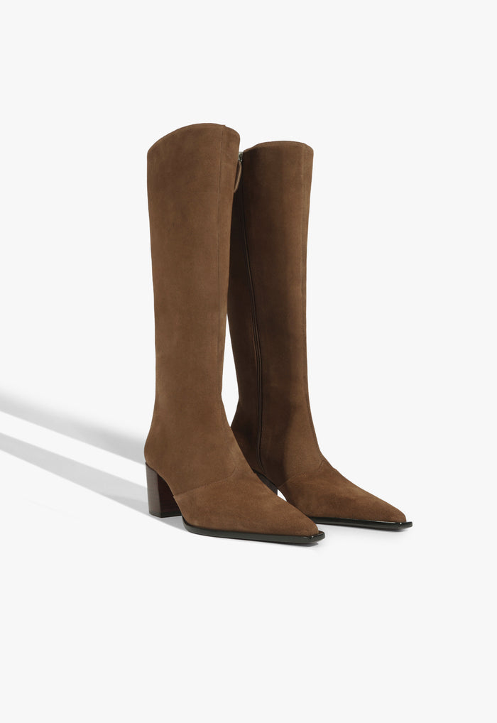 Raffaela Up Mid Suede Boot - Schutz Shoes
