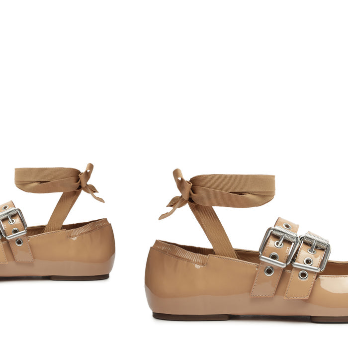 Raika Patent Leather Flat - Schutz Shoes