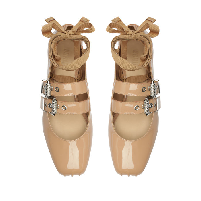 Raika Patent Leather Flat - Schutz Shoes