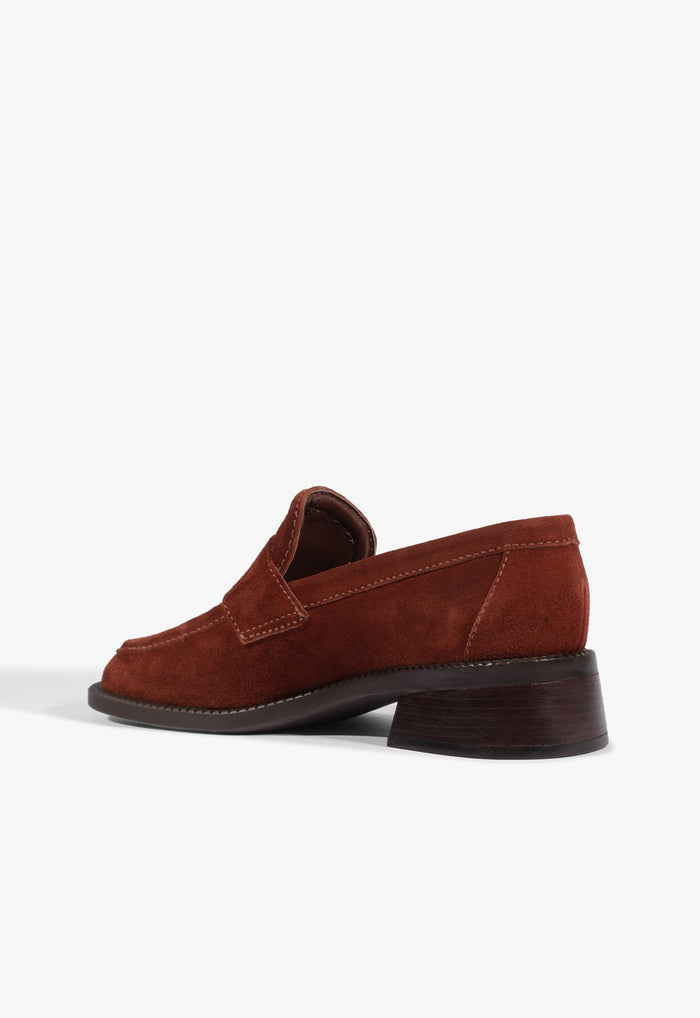 Renee Suede Loafer Flat - Schutz Shoes