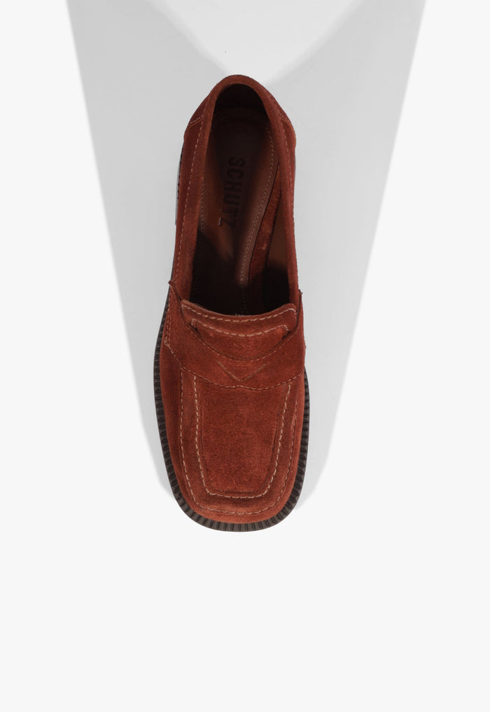 Renee Suede Loafer Flat - Schutz Shoes