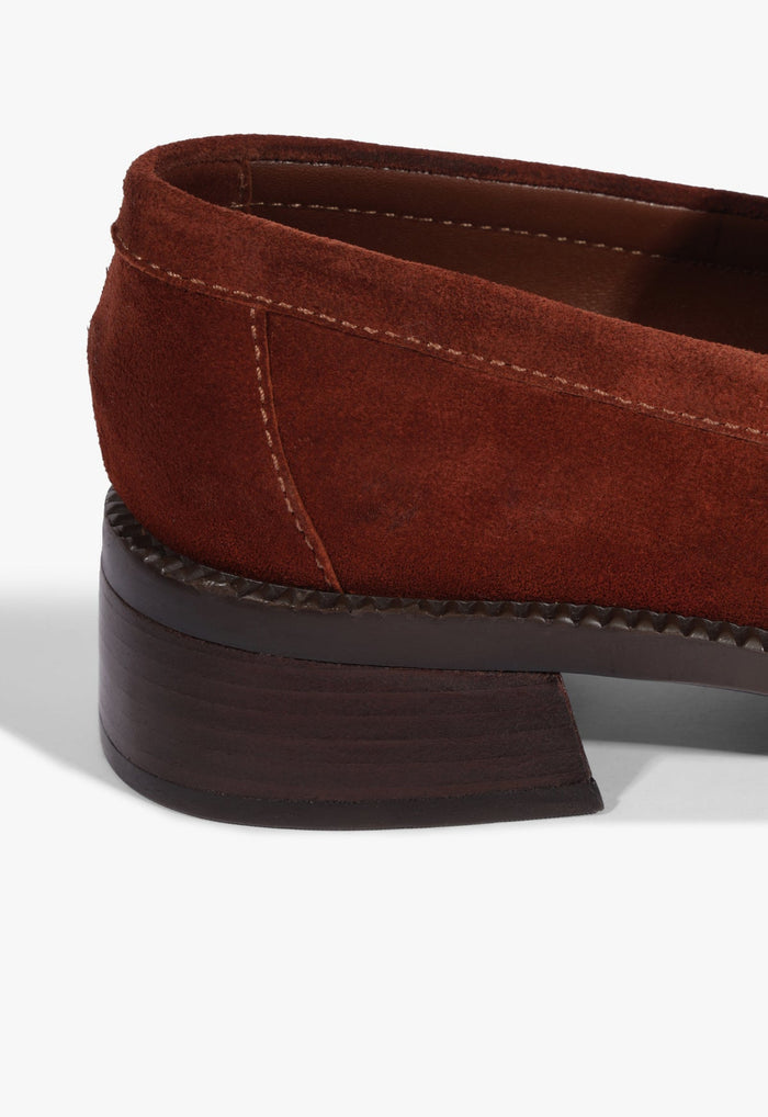 Renee Suede Loafer Flat - Schutz Shoes