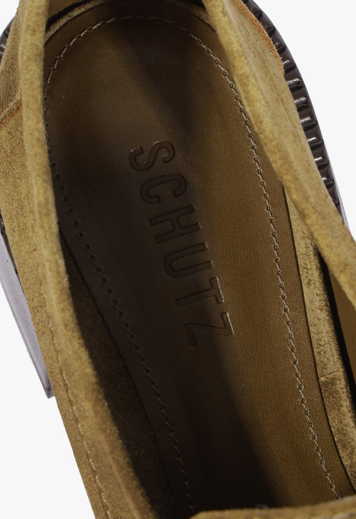 Renee Suede Loafer Flat - Schutz Shoes