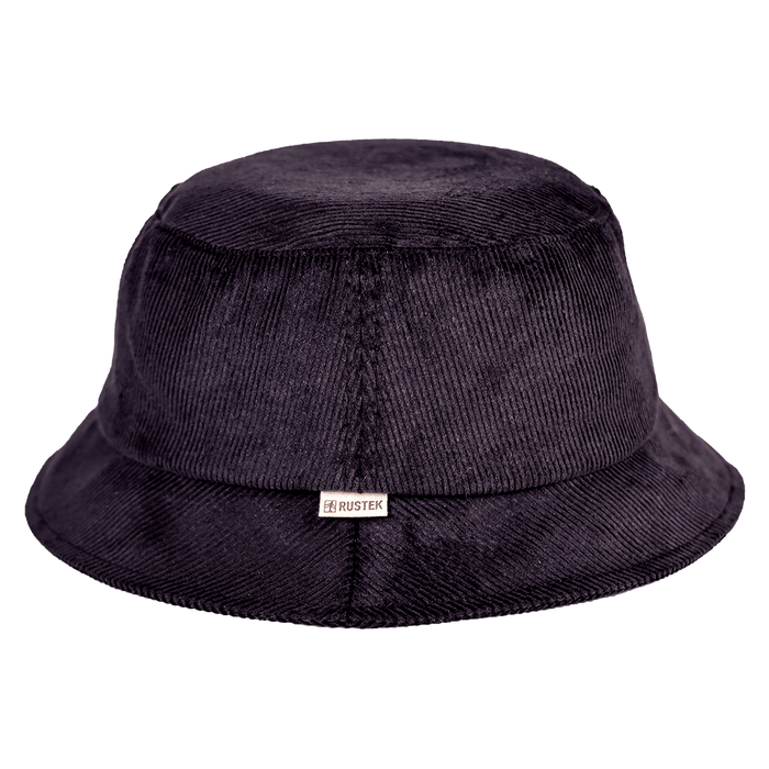 Rockaway Hemp Corduroy Bucket Hat | Black