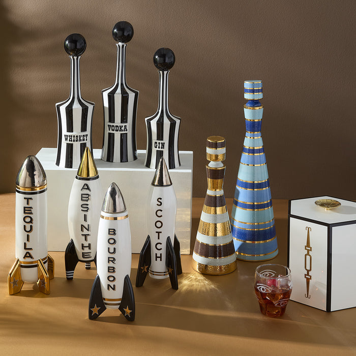 Rocket Absinthe Decanter - holiday shot