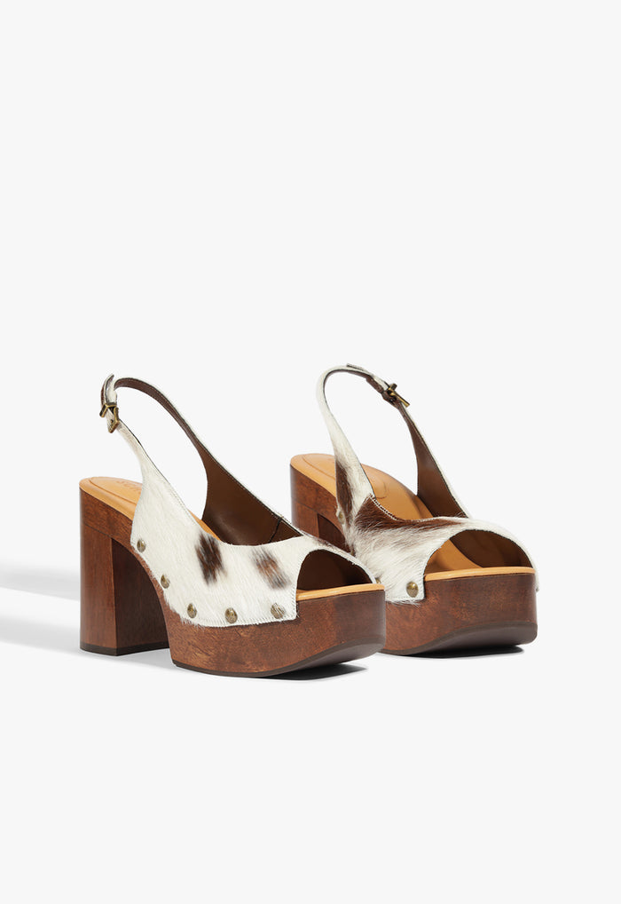 Rose Sling Calf Hair Sandal - Schutz Shoes