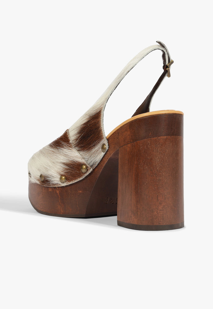 Rose Sling Calf Hair Sandal - Schutz Shoes
